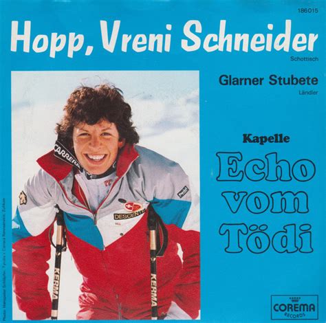 Kapelle Echo Vom T Di Hopp Vreni Schneider Vinyl Discogs