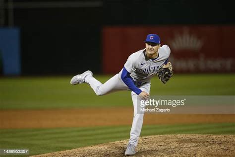 Hayden Wesneski Of The Chicago Cubs Pitches During The Game Against