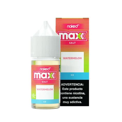 L Quido Naked Max Watermelon Ice Mg Nicsalt Culture Import Seu