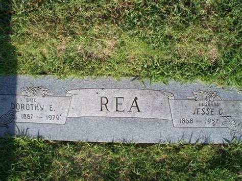 Jesse Oran Rea Find A Grave Memorial