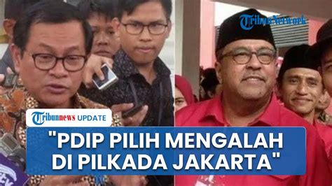 Pengamat Bingung PDIP Usung Pramono Anung Rano Karno Di Pilkada Jakarta