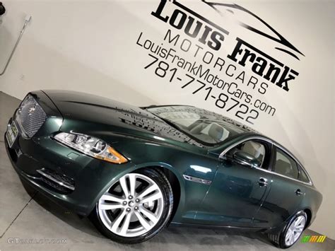 2012 Taiga Green Metallic Jaguar XJ XJL Portfolio 119603232 Photo 4