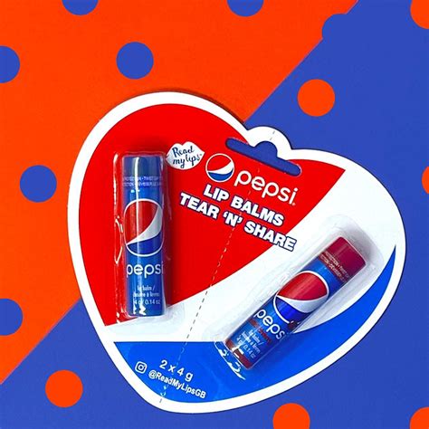 Read My Lips Pepsi Tearnshare 2 X 4g Think Organic