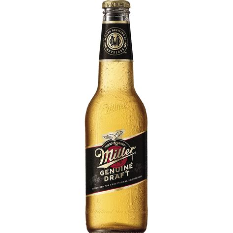 Cerveza Rubia Estadounidense Tipo Lager Botella 33 Cl MILLER GENUINE