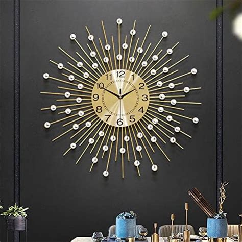 Letmaliy Large Wall Clock For Living Room Decor Modern Big