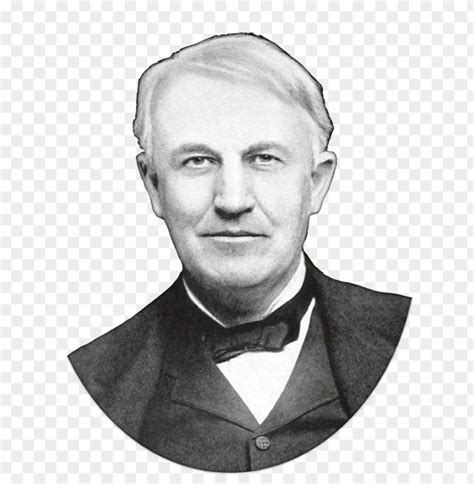 Transparent Background Png Image Of Thomas Edison Image Id Toppng