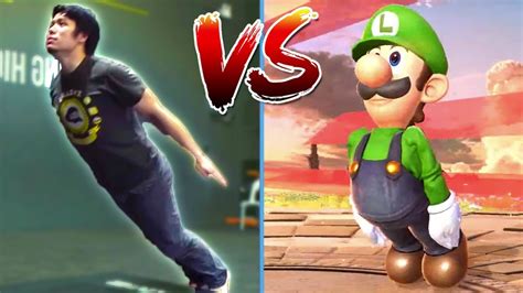 Luigi Victory Pose 