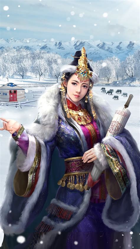 王昭君，雪霁聆风 堆糖，美图壁纸兴趣社区