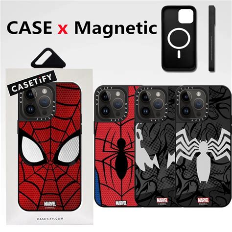 High Quality Magnetic Phone Case Casetifyvenom Mask Battle Suitl For