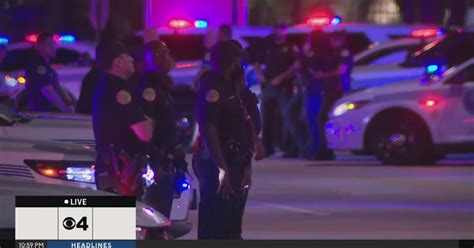 Police Escort Body Of Fallen Officer To Medical Examiners Office Cbs