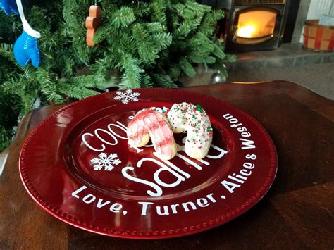 Diy Santa Cookie Plate Sew Simple Home