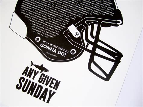 Any Given Sunday | Cdwatson | PosterSpy