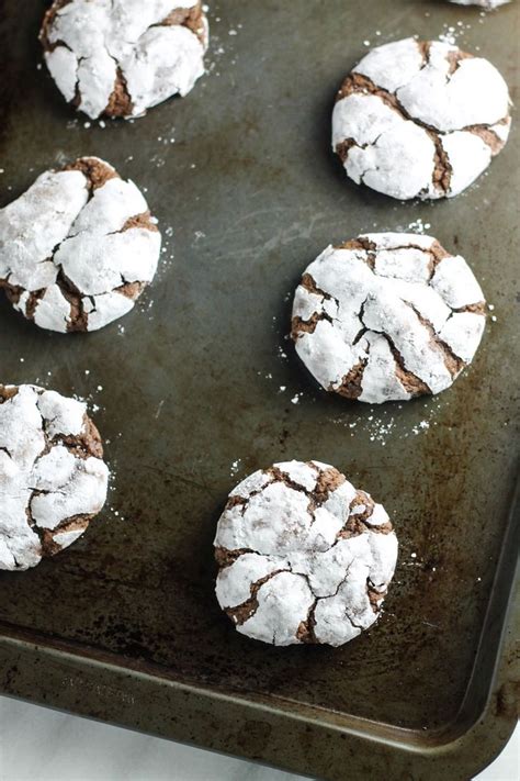 Low FODMAP Cocoa Crinkle Cookies | Recipe | Crinkle cookies, Fodmap snacks, Low fodmap