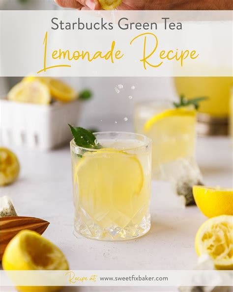 Starbucks Green Tea Lemonade Recipe Artofit