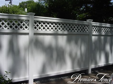 Wood Lattice Fence – Premier Fence Inc. Fence Minneapolis St Paul Fencing Contractors