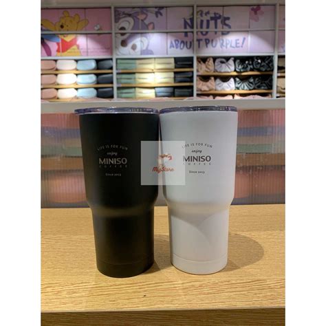 Jual MINISO Termos Tumbler Botol Minum Klasik With Straw Cocok Untuk Di