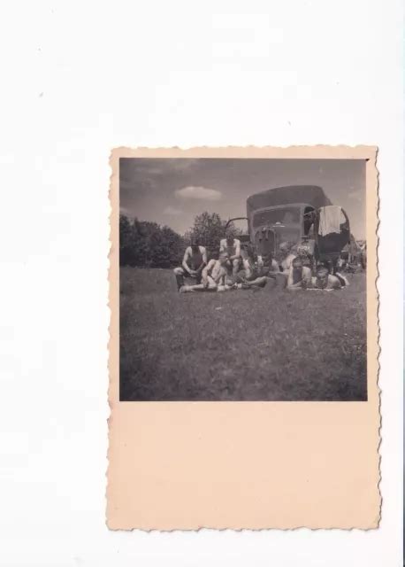 WW2 FOTO ELITESOLDATEN Wiking Vormarsch Rusland 1941 42 Nude Gay LKW Gruppenfoto EUR 17 99