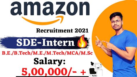 Amazon Recruitment 2021 Off Campus Drive Sde Intern Batch 20202122 Bebtech 6 Lpa