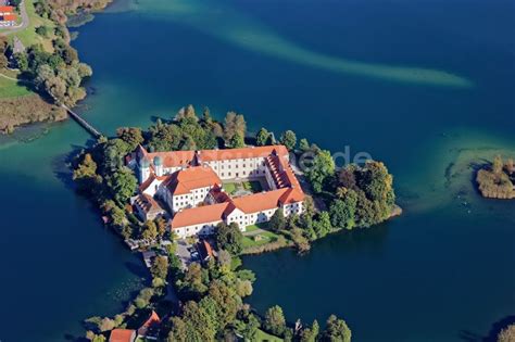 Luftbild Seeon Seebruck Kloster Seeon Im Bundesland Bayern