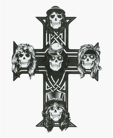 Guns N Roses Logo Black And White