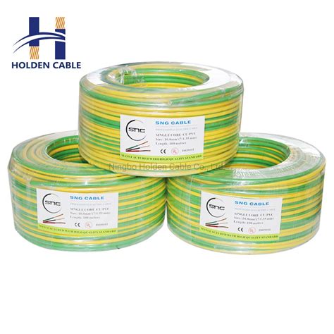 PVC House Wiring Electrical Single Phase Cable Copper Single Core Cable