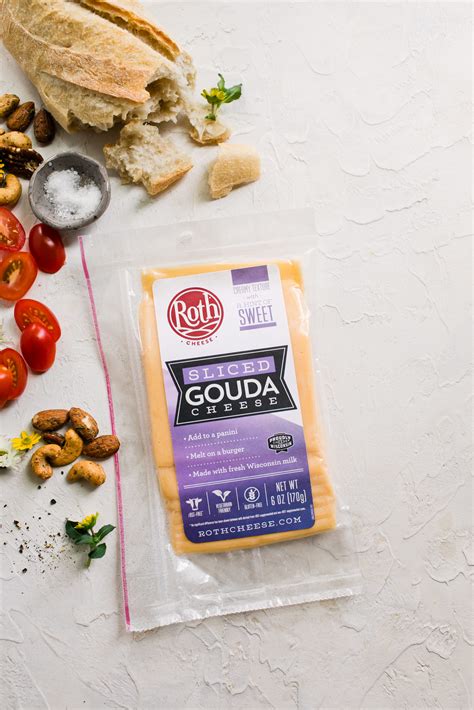 Sliced Gouda Roth Cheese