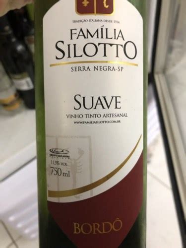 Familia Silotto Bordô Tinto Suave Vivino US