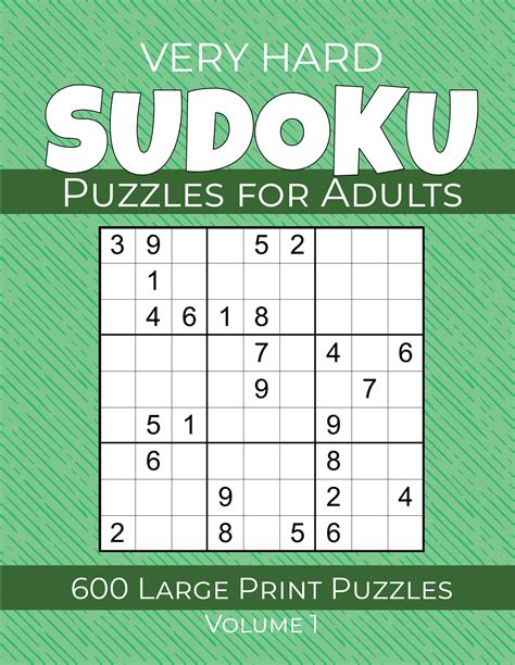 Very Hard Sudoku Puzzles - Volume 1 - Dragonfly Point