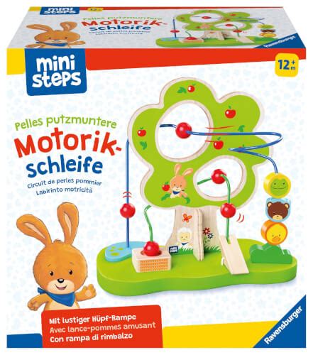 Ravensburger Ministeps Pelles Putzmuntere Motorikschleife