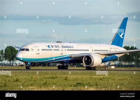 Xiamen Airlines Boeing Dreamliner Fotos Und Bildmaterial In