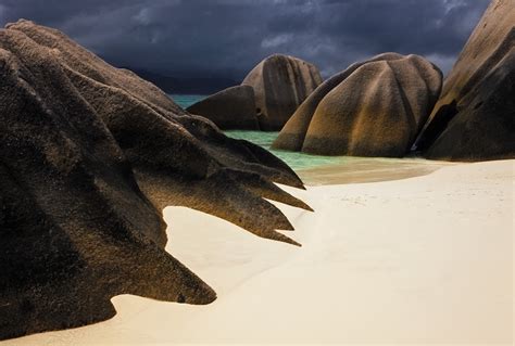 Rock Sand and Storm | Seychelles | Michael Anderson Landscape & Travel ...