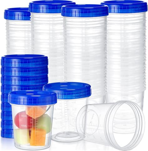 Amazon Hushee 48 Pcs Freezer Containers For Food With Twist Top