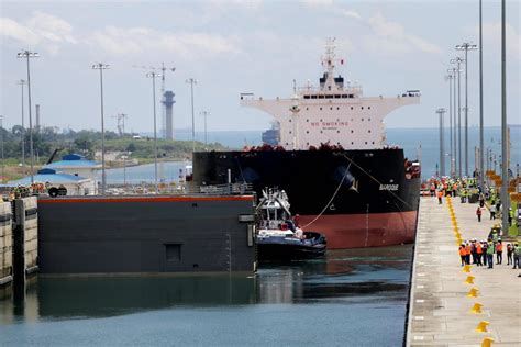 Photos First Ship Passes Through Panama Canals New Locks