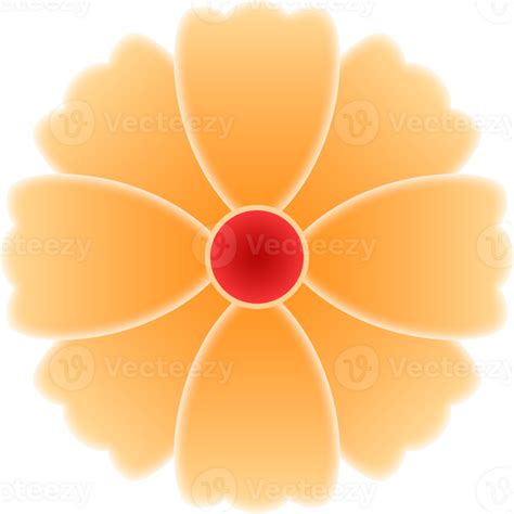 Yellow Flower Illustration 36122245 Png