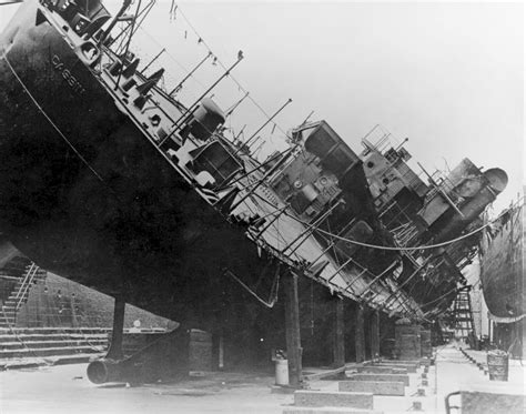 Uss Cassin Dd 372 After Pearl Harbor