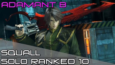 Blasting Zone Dissidia Final Fantasy Nt Dffnt Squall Ranked Solo