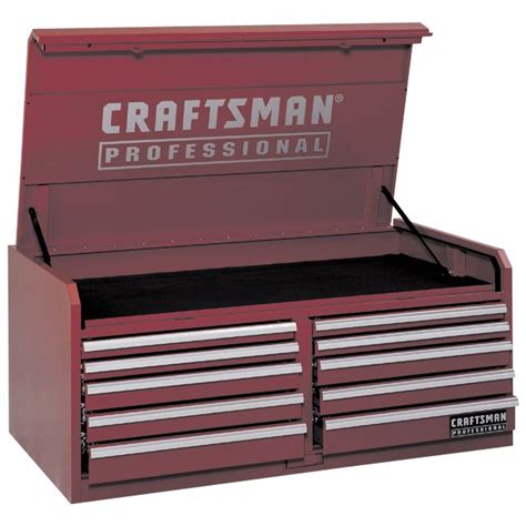 Craftsman 10 Drawer Tool Chest 56 In Wide Ball Bearing