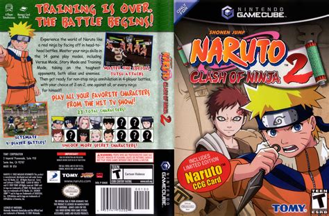 Naruto Clash Of Ninja Game Cube Ultra Capas