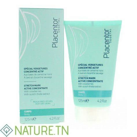 PLACENTOR VEGETAL SPECIAL VERGETURES CONCENTRE ACTIF 125ML Nature Tn