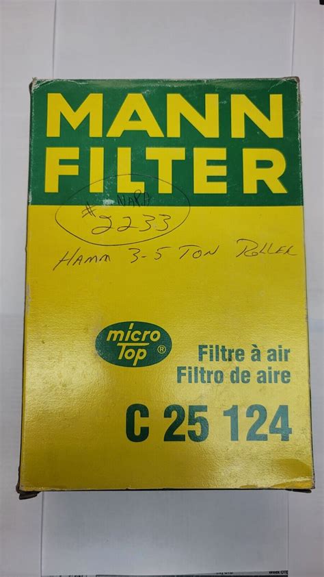 Hatz Air Filter Cross Reference