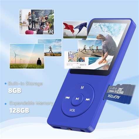 Agptek A Gb Mp Player Hours Playback Lossless Sound Music