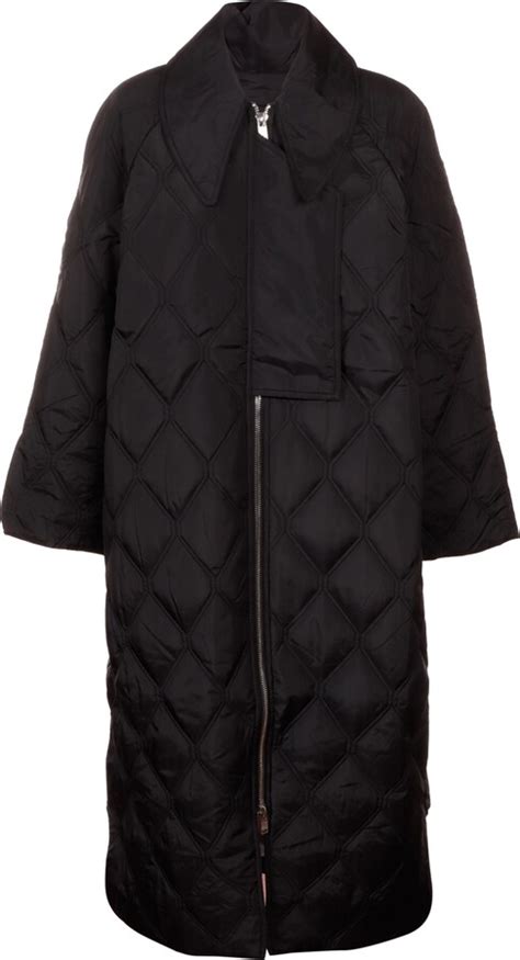 Ganni Ripstop Quilt Coat ShopStyle