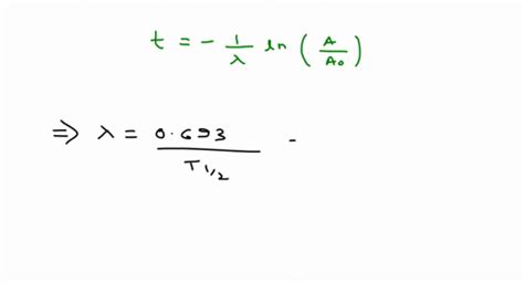 Solved Two Radioactive Nuclei A And B Are Present In Equal Numbers To