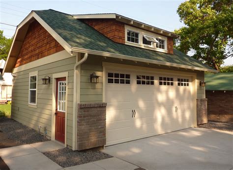 Craftsman Garage Craftsman Shed Seattle By Kellcraft Design Build