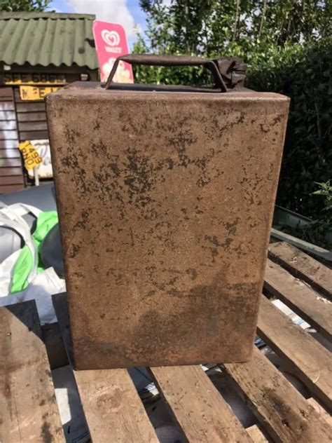 OLD PROTOTYPE JERRY Can German British Military Army Ww2 Vintage Petrol