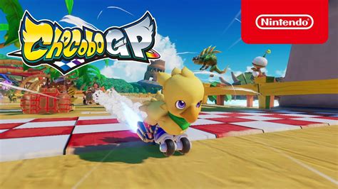 Chocobo Gp Tr Iler De La Fecha De Lanzamiento Nintendo Switch Youtube