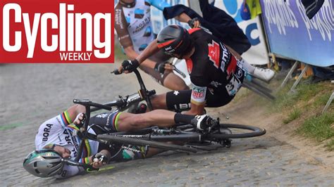 Peter Sagans Crash From A New Viewpoint Tour Of Flanders 2017