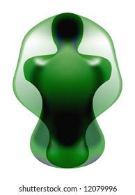 Stylistic Suggestive Nude On White 스톡 일러스트 Shutterstock