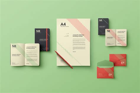 Simple Stationery Branding Vol Pixeden Club