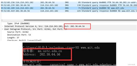 Wireshark Dns实验—wireshark Lab Dns V7 0 计算机网络自顶向下第七版 Run Nslookup To Obtain The Ip Address Of A